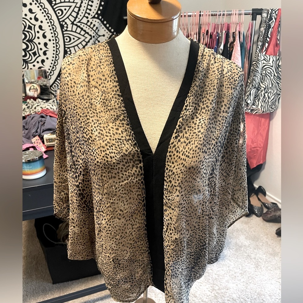 Tyche Cheetah Blouse